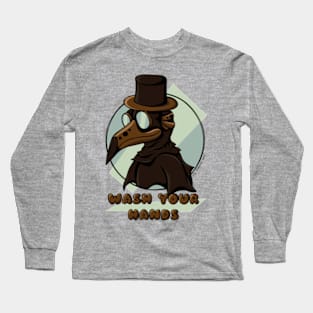 Plague Doctor Says Wash Your Hands Long Sleeve T-Shirt